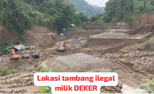 LSM GTI Desak Polda Sulut Periksa “Deker” (DM) Mantan Anggota DPRD Mitra Pelaku PETI.