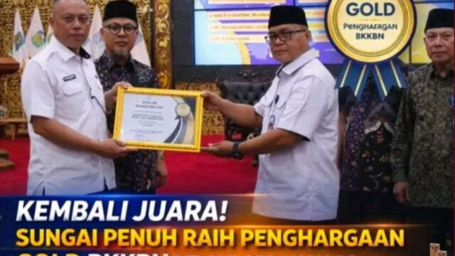 “Rakorda Bangga Kencana 2026, Nyatakan Program 3S TP PKK Kota Sungai Penuh Raih Predikat Gold”.