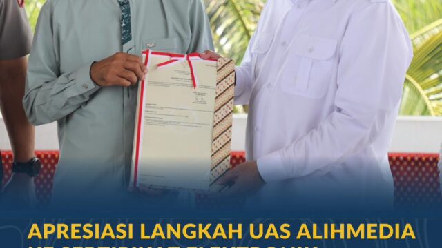 Apresiasi Langkah UAS Alihmedia ke Sertipikat Elektronik, Menteri Nusron: Demi Keamanan dan Kemudahan Masa Depan