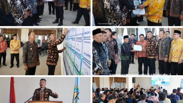 Pemkab Kerinci Tanda Tangani Kesepakatan Bersama Percepatan Digitalisasi Desa.