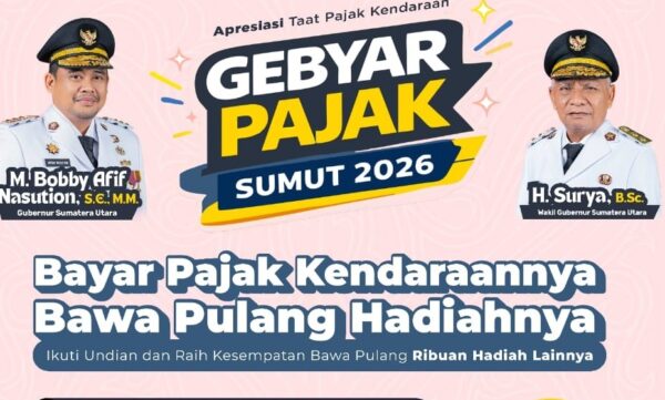 Gebyar Pajak Sumut 2026 Program ‘Siluman’, Tanpa Pembahasan di DPRD Tiba-tiba Muncul