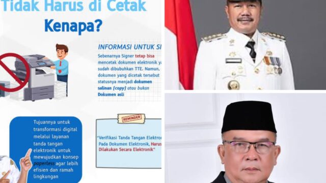 Diantara Agenda Kerinci Terkini, “Pemkab Gelar Penerbitan TTE Bagi Setiap ASN”.