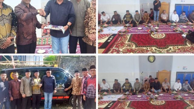 Beberapa Agenda Utama Idul Adha Wako Alfin, “Hadiri Doa Qurban & Beri Bantuan Ambulans Desa Sungai Ning”.