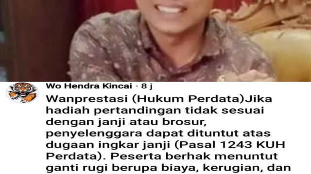 Asia MX Sukses Digelar, “Nama Adi Purnomo Diseret Terkait Hadiah & Mahalnya Sewa Masuk WC”.