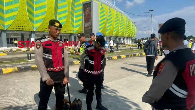 Unit Polsatwa K-9 Polda Sumut Perkuat Pengamanan ASEAN U-19 Boys Championship 2026 di Deli Serdang