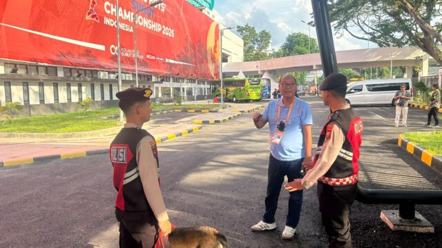 Unit K-9 Polda Sumut Turun ke Stadion Teladan, Perkuat Pengamanan Piala AFF U-19 2026