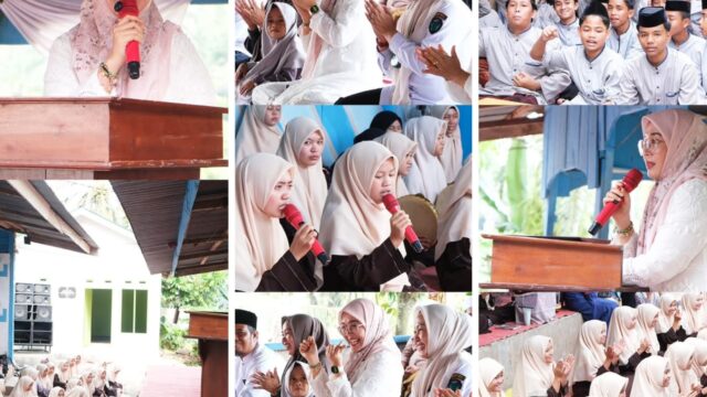 “Silaturrahmi Bunda Zulva Fadhil Bersama Santriwan dan Santriwati Pondok Pesantren Darul Qurra’ Wal Huffazh”.