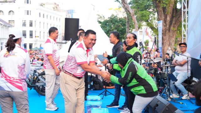 Semarak Bhayangkara ke-80, Poldasu Hadirkan Layanan Sosial dan Kepedulian Nyata untuk Masyarakat di CFD Medan 